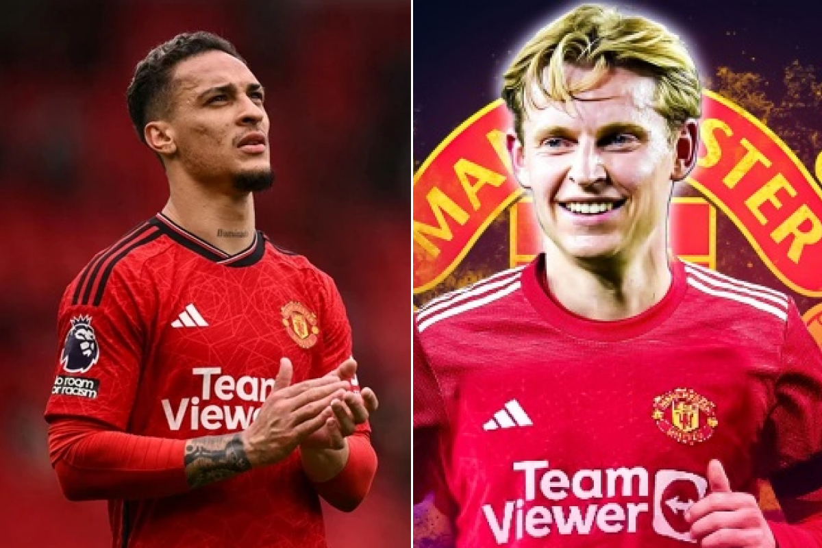 Chuyển nhượng MU 21/7: Antony chính thức rời Man Utd; De Jong xác nhận đến Manchester United