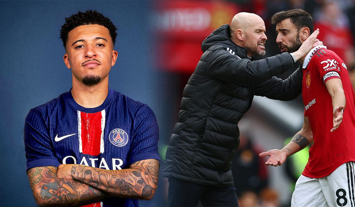 Tin chuyển nhượng sáng 23/7: Sancho đồng ý rời Man Utd; Bruno Fernandes phản bội HLV Ten Hag vì PSG