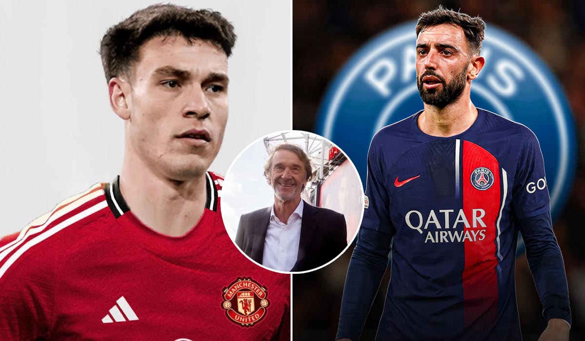 Xong vụ Ugarte gia nhập Manchester United, Sir Jim Ratcliffe chốt khả năng Bruno Fernandes đến PSG