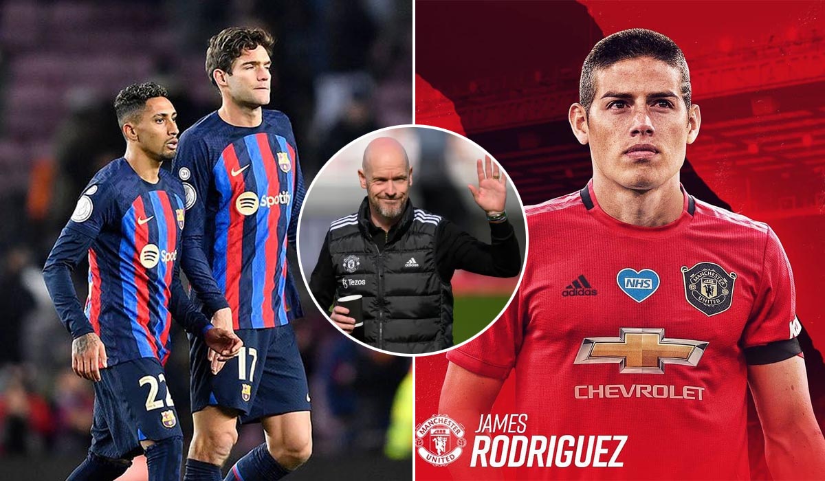 Tin chuyển nhượng mới nhất 25/7: MU chiêu mộ James Rodriguez; Man United kích hoạt bom tấn từ Barca