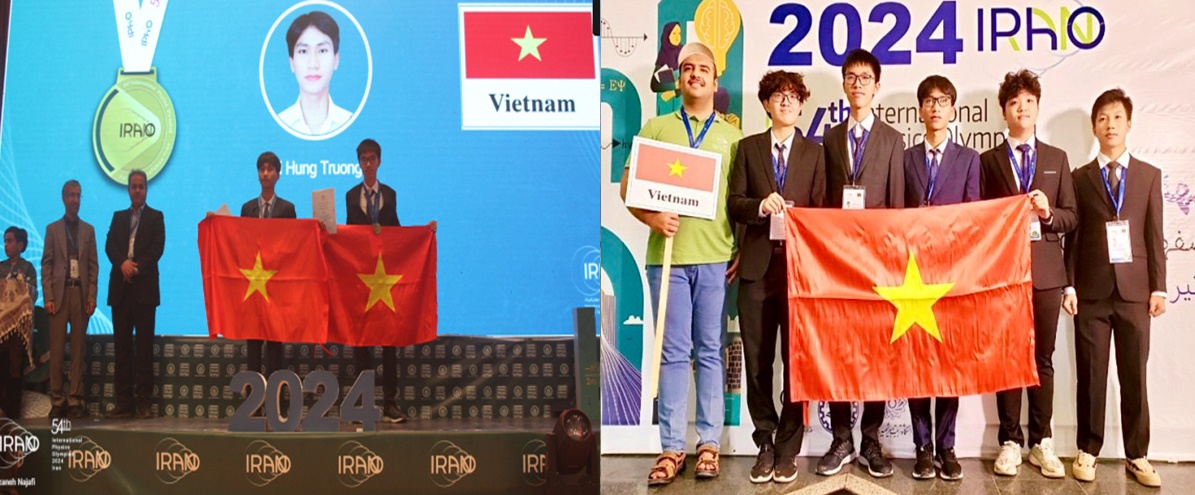 5 học sinh Việt Nam giành huy chương Olympic: 2 HCV thuộc về ngôi trường danh giá