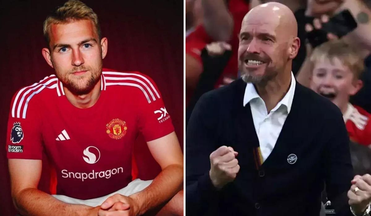 Chính thức xong vụ De Ligt đến Man United, HLV Ten Hag chốt sổ chuyển nhượng với bom tấn thứ ba