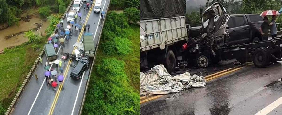 Thông tin mới vụ tai nạn nghiêm trọng trên cao tốc Nội Bài - Lào Cai khiến 1 người tử vong tại chỗ