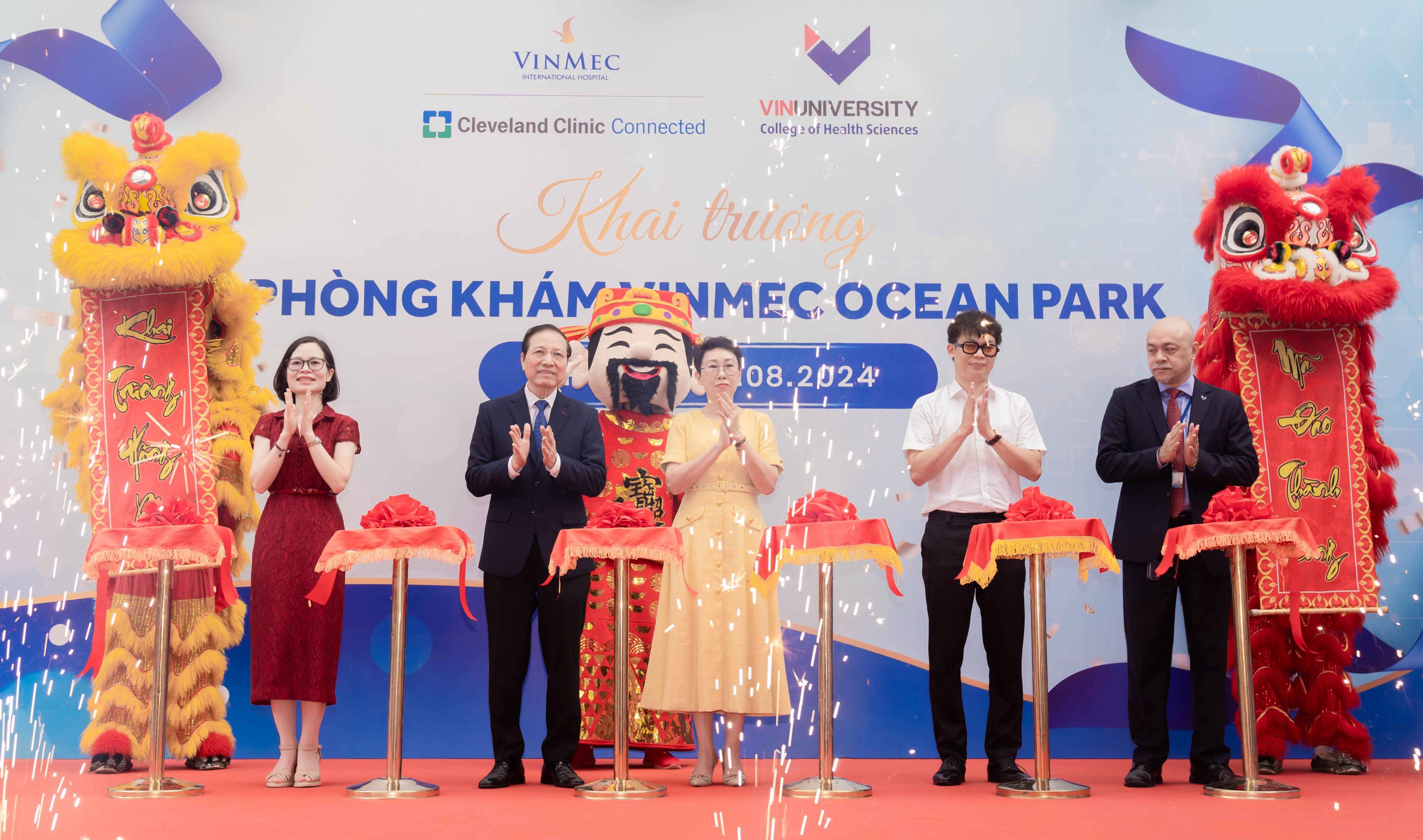 VinMec khai trương phòng khám đa khoa quốc tế tại VinHomes Ocean Park