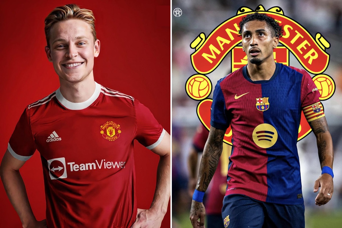 Tin MU hôm nay 14/8: De Jong đến Man United với giá cực rẻ; MU xác nhận chiêu mộ Raphinha