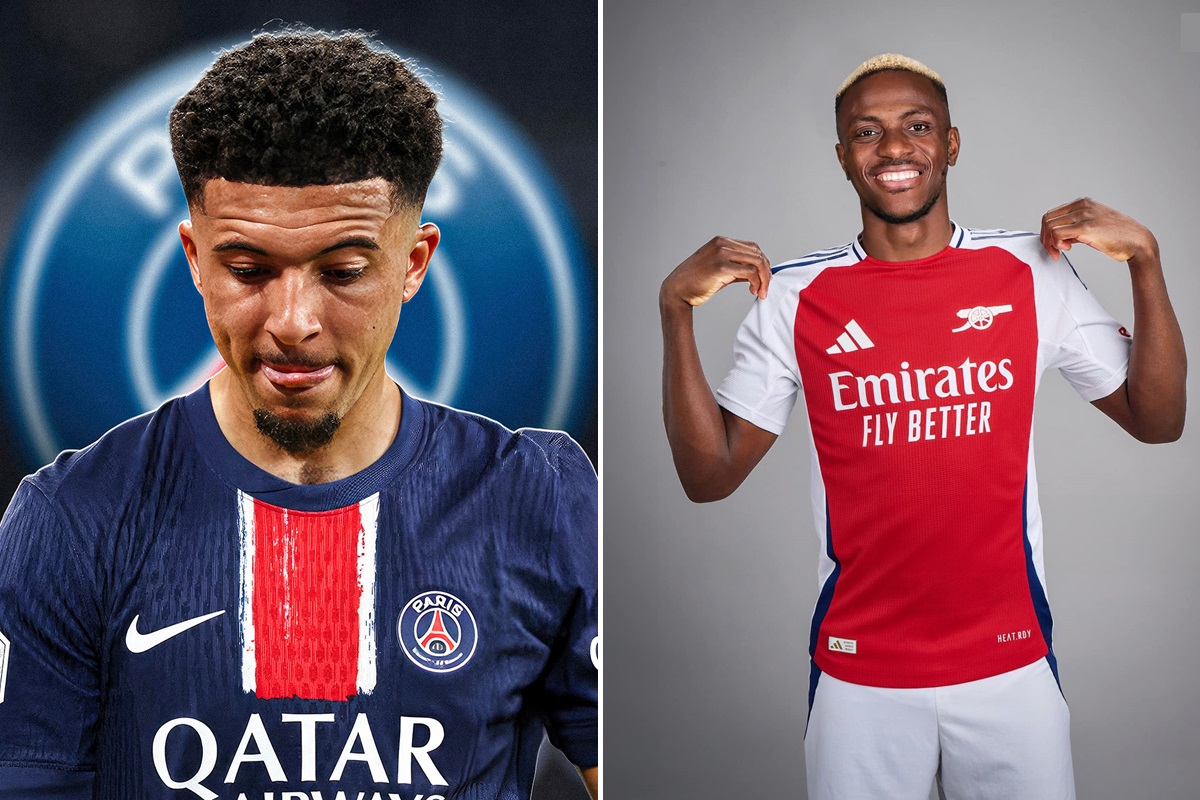 Chuyển nhượng Ngoại hạng Anh 15/8: PSG lật kèo MU vụ Sancho; Arsenal chiêu mộ Osimhen