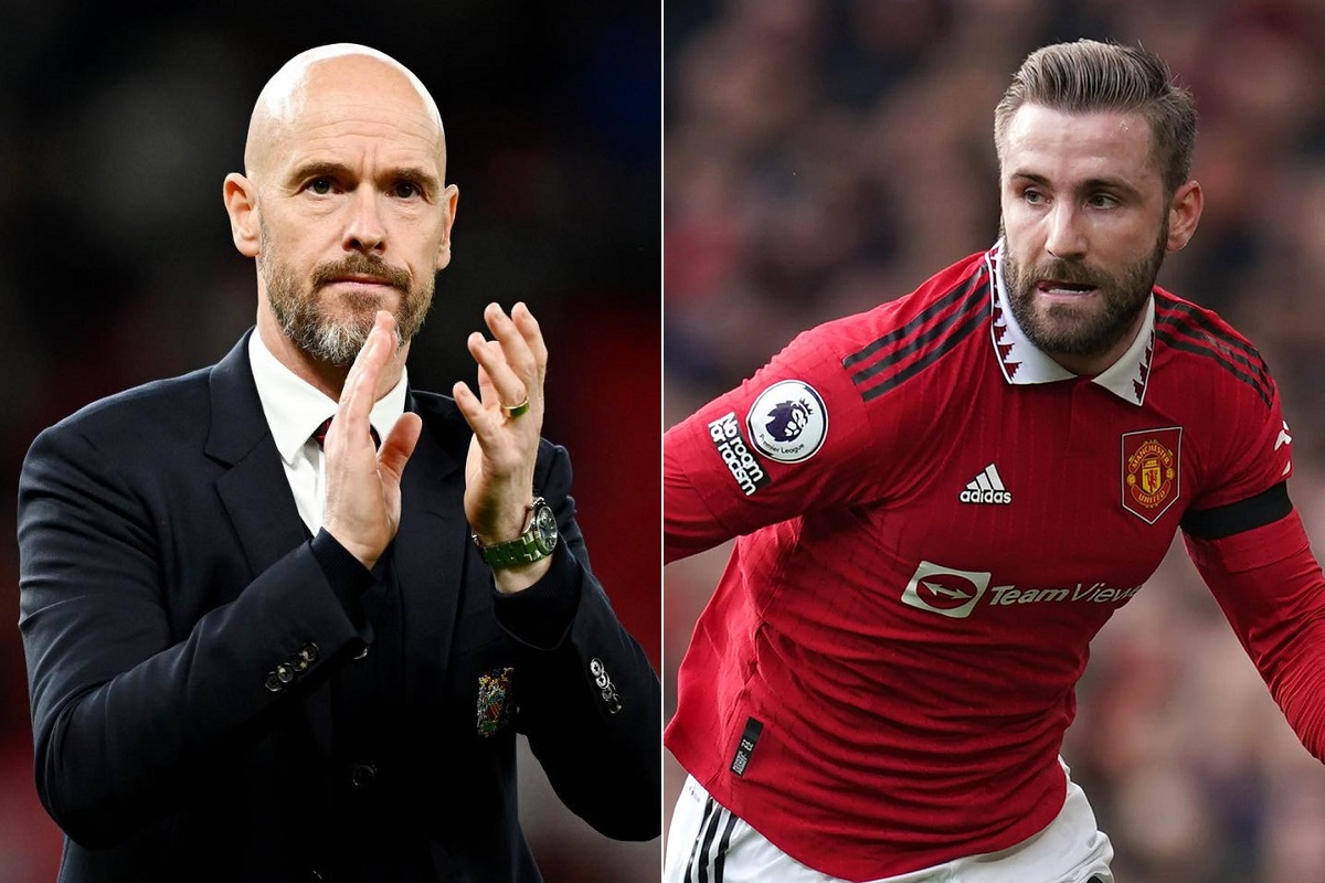 Ten Hag xác nhận thay thế Luke Shaw, Man United kích hoạt bom tấn với giá 0 đồng