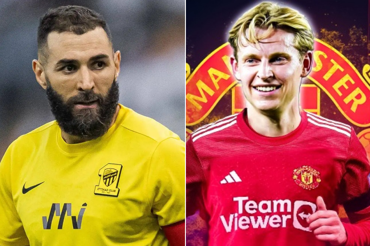 Tin chuyển nhượng trưa 21/8: Benzema bị Al Ittihad thanh lý hợp đồng; De Jong đồng ý tới Man Utd