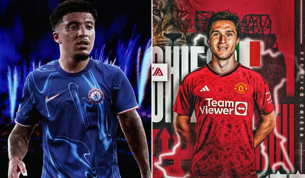 Xác nhận vụ Jadon Sancho đến Chelsea, Man United chiêu mộ thành công Federico Chiesa với giá khó tin?