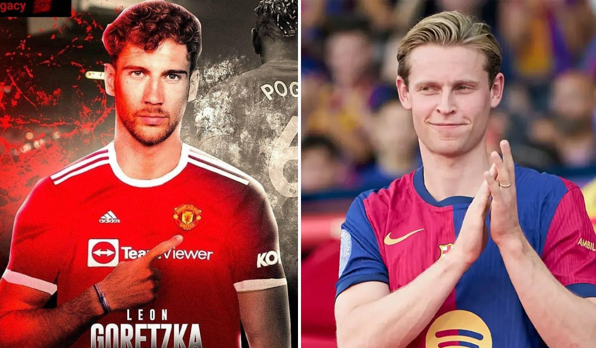 Tin chuyển nhượng tối 25/8: Barca xác nhận vụ De Jong đến Man United; MU công bố tân binh Leon Goretzka?