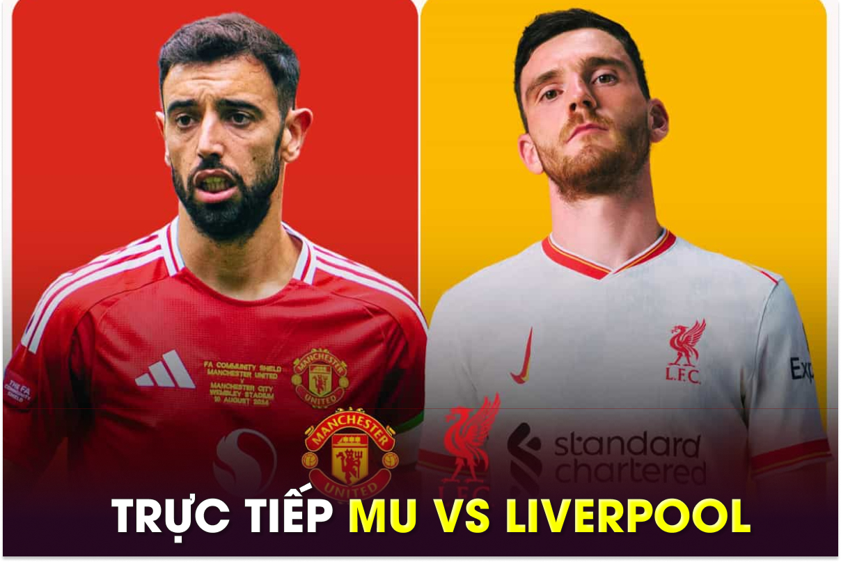 Xem trực tiếp bóng đá MU vs Liverpool ở đâu, kênh nào? Link xem trực tiếp K+ Ngoại hạng Anh FULL HD