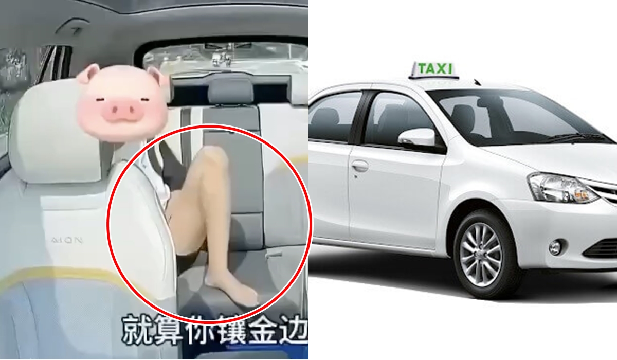 Cô gái ngạo nghễ ngồi dáng phản cảm, khoe nội y trên xe taxi khiến dân tình phẫn nộ