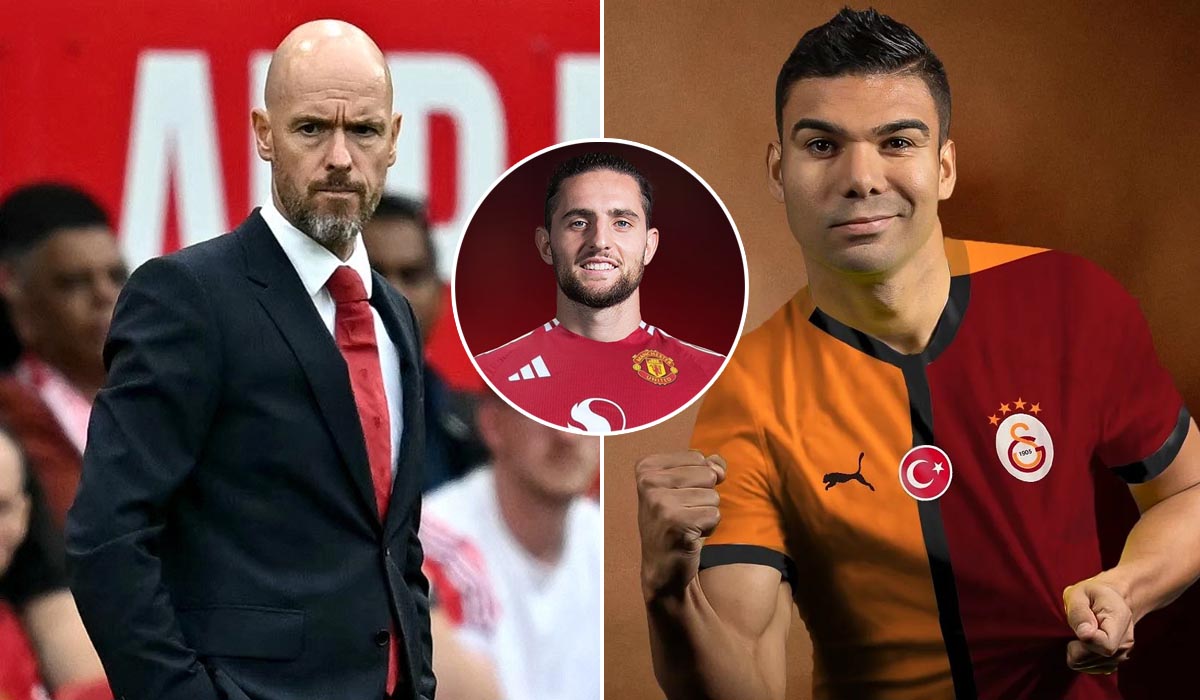 Tin chuyển nhượng mới nhất 4/9: Xong vụ Man United sa thải Ten Hag; Galatasaray chiêu mộ Casemiro?