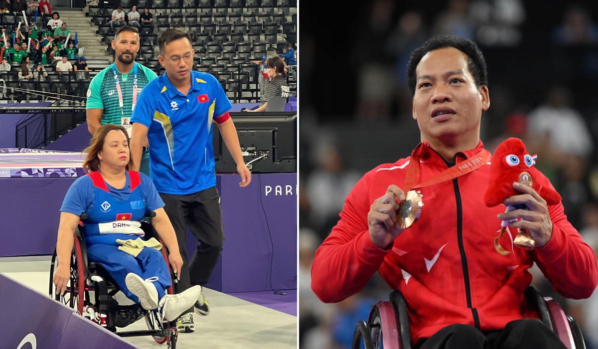 Bảng tổng sắp huy chương Paralympic 2024 hôm nay: ĐNÁ tạo địa chấn; Thể thao Việt Nam nhận tin vui