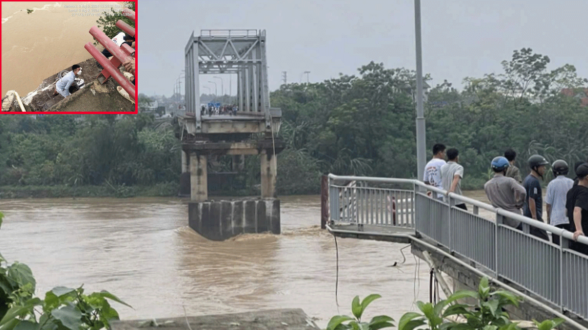 Người đàn ông lái xe ô tô kể lại giây phút chứng kiến cảnh sập cầu Phong Châu ngay trước mắt