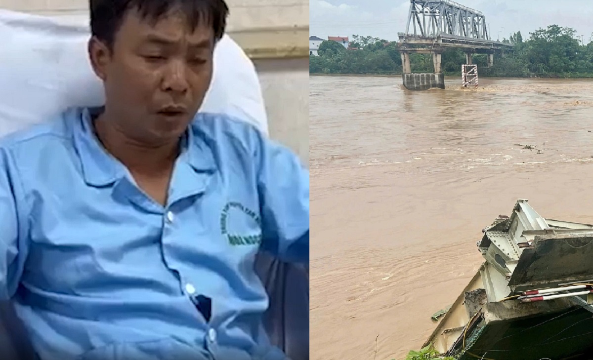 Nạn nhân sống sót sau vụ sập cầu Phong Châu kể lại giây phút thoát chết: Xác định không qua được dù đã ngoi lên mặt nước