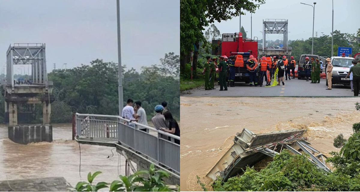 Nguyên nhân ban đầu gây ra vụ sập cầu Phong Châu, cơ quan chức năng tỉnh Phú Thọ nói gì?