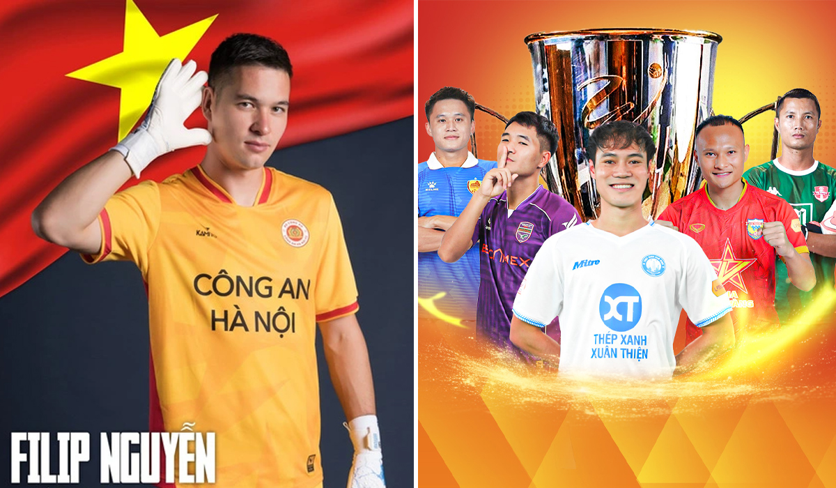 Bảng xếp hạng V.League 2024/25 mới nhất: Filip Nguyễn lu mờ trước QBV Việt Nam; HAGL gây bất ngờ lớn