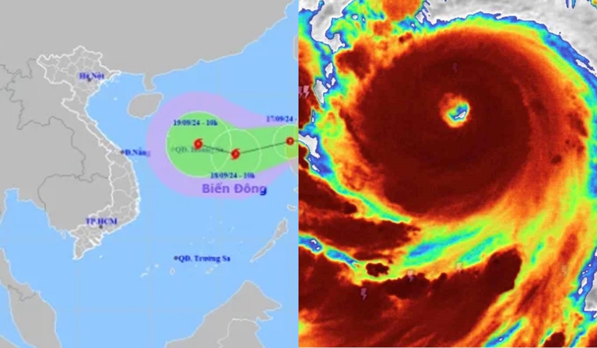Cập nhật tình hình áp thấp nhiệt đới đang mạnh lên thành bão gần Biển Đông