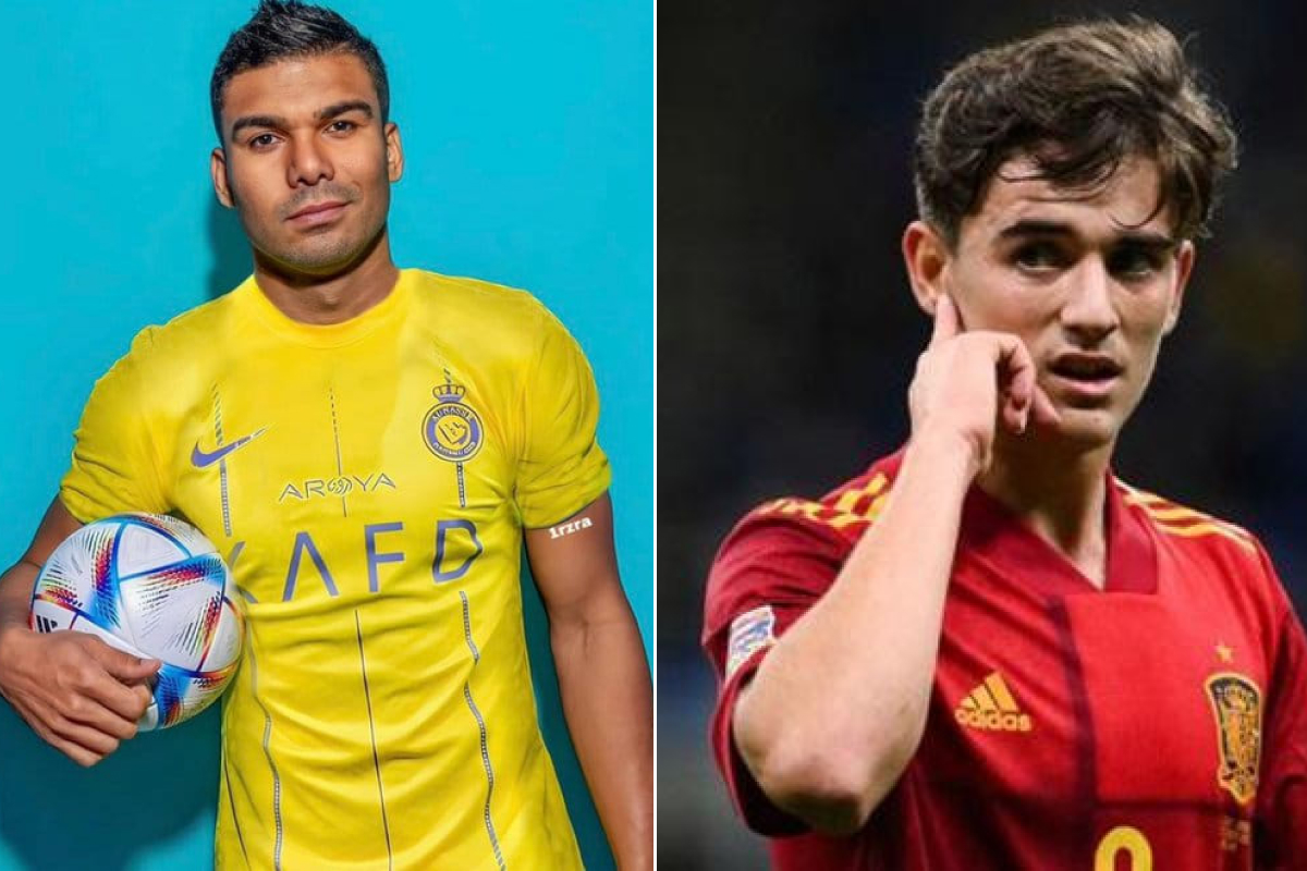 Chính thức xong vụ Casemiro cập bến Al Nassr, Manchester United bất ngờ hỏi mua Gavi với giá khó tin