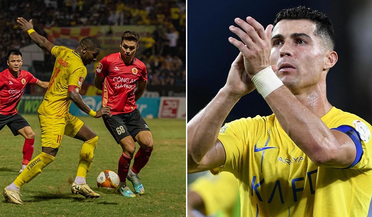 Kết quả bóng đá hôm nay: HAGL mất ngôi đầu BXH V.League 2024/25; Ronaldo đi vào lịch sử Al Nassr