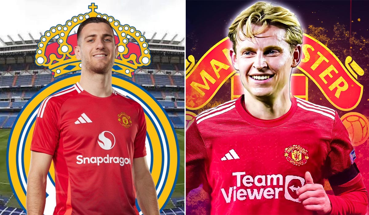 Tin chuyển nhượng mới nhất 27/9: Xong vụ De Jong đến Man United; Real Madrid chiêu mộ Diogo Dalot?