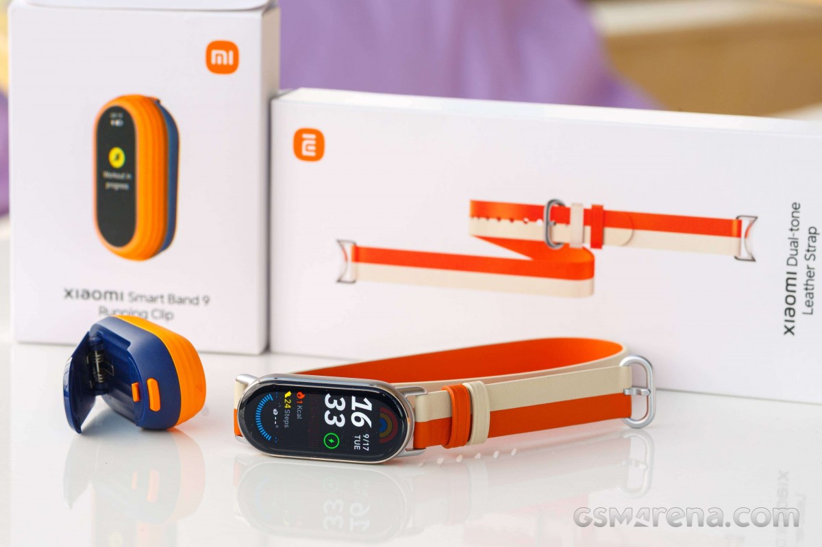 Mở hộp Xiaomi Smart Band 9: Vòng đeo tay thông minh cực kỳ nhỏ gọn, có thể gắn vào giày thể thao