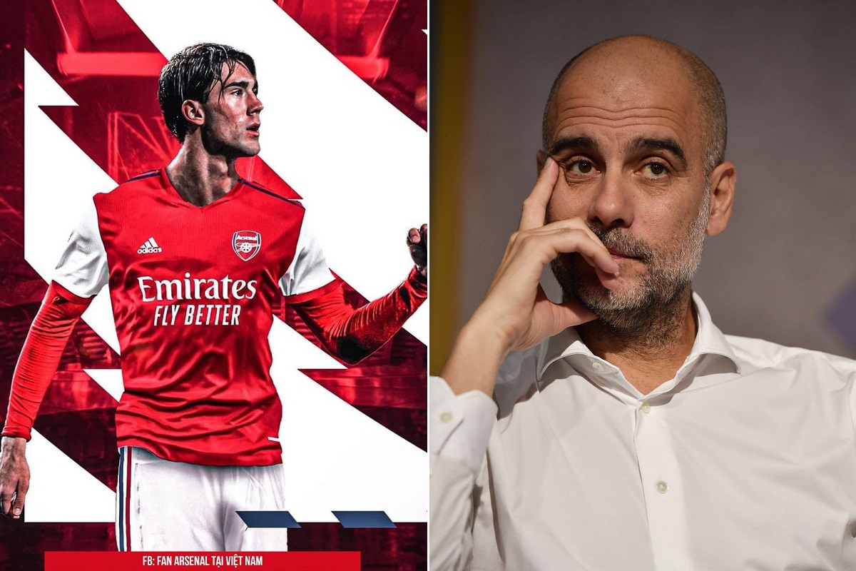 Chuyển nhượng Ngoại hạng Anh 21/10: Pep Guardiola xác nhận rời Man City; Vlahovic đến Arsenal?