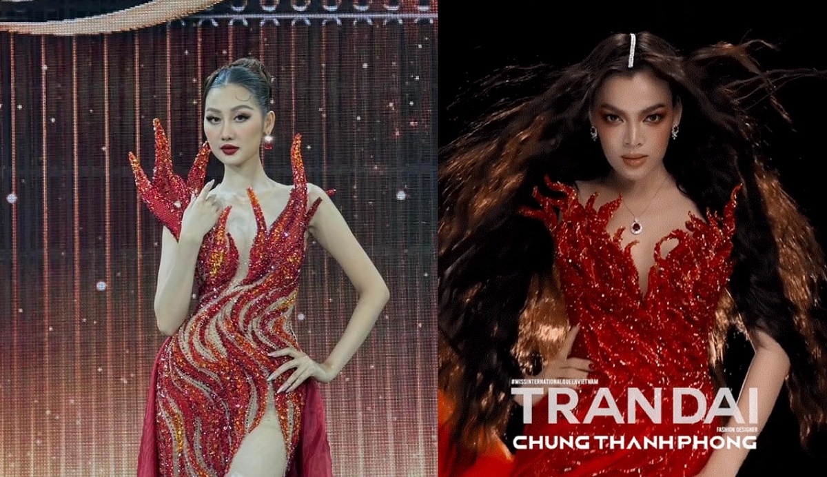 Drama nối tiếp drama: Quế Anh gây tranh cãi khi váy dạ hội bán kết bị tố là sản phẩm \'đạo nhái\'