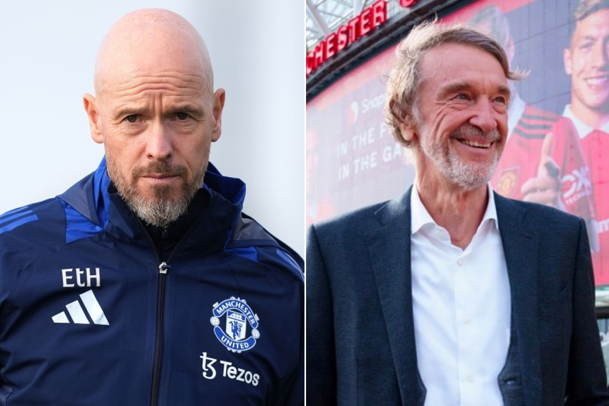 HLV Ten Hag bị Manchester United sa thải sau trận Fenerbahce, Sir Jim Ratcliffe chốt HLV lạ thay thế