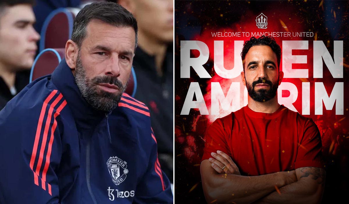 Thương vụ Ruben Amorim tiếp quản Man United có biến, HLV Van Nistelrooy nhận nhiệm vụ khó tin