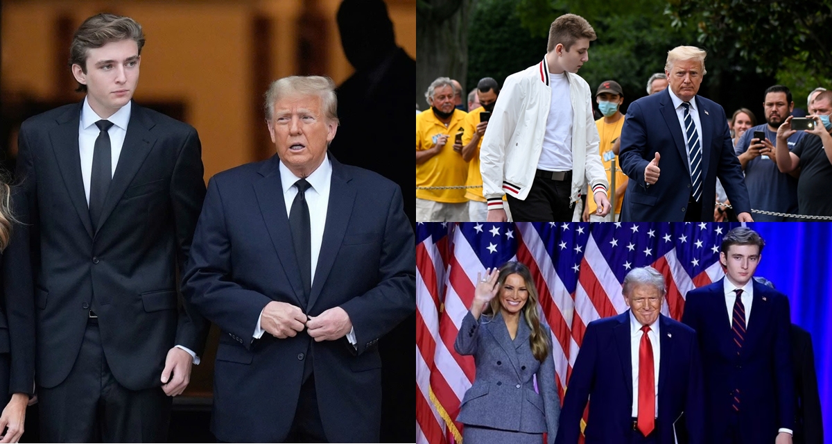 Barron Trump 18 tuổi đã cao hơn 2 mét, Tổng thống Donald Trump tiết lộ lý do không ai nghĩ đến