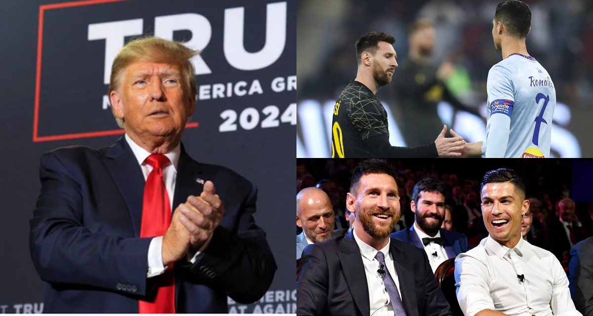 Ronaldo và Messi ai xuất sắc nhất thế giới? Câu trả lời của Tổng thống Donald Trump khiến tất cả ngỡ ngàng