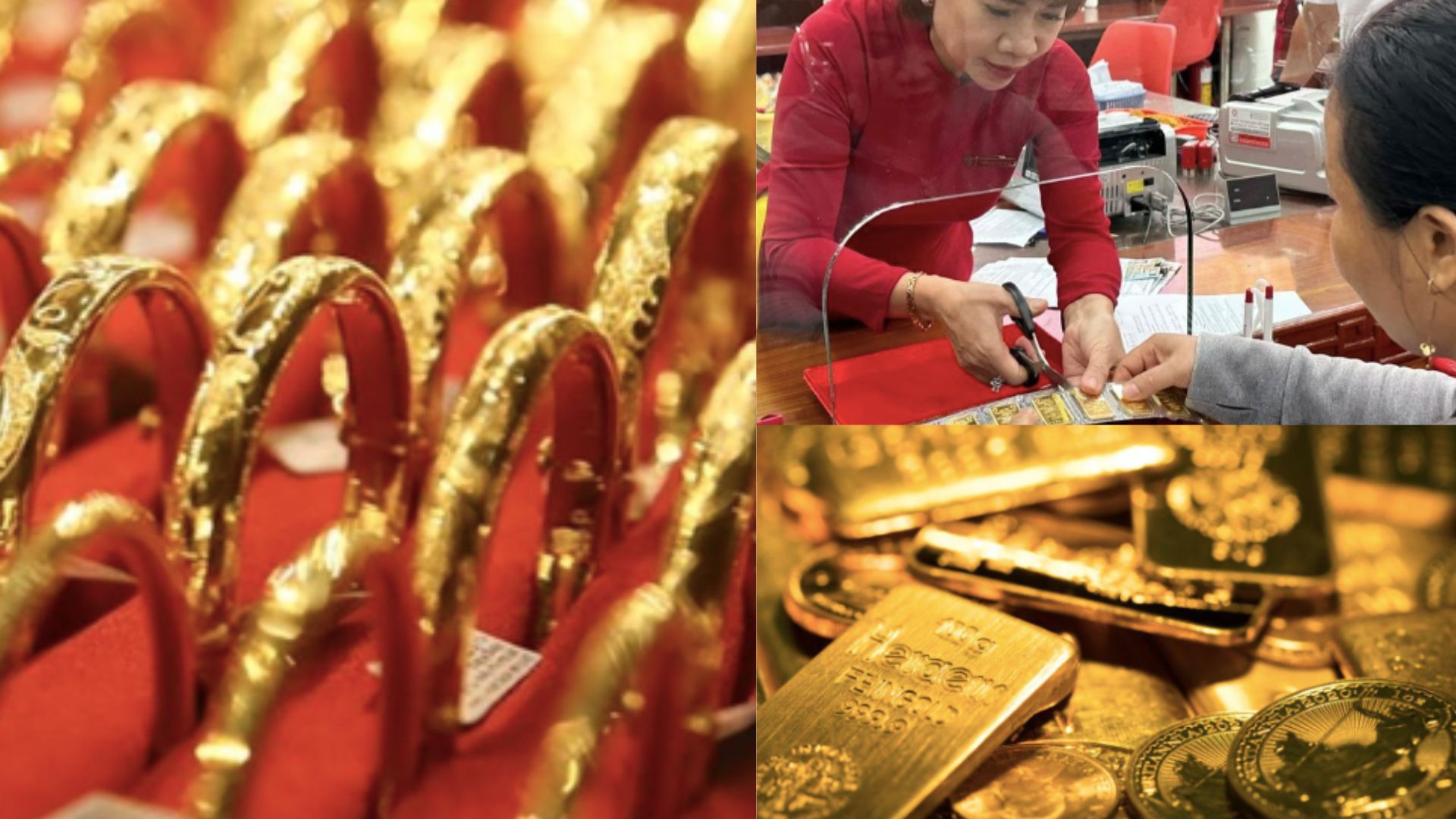 Giá vàng hôm nay ngày 11/11/2024: Giá vàng miếng SJC ‘lép vế’, người mua vàng \'sốc\' vì lỗ tới 8 triệu đồng/lượng 