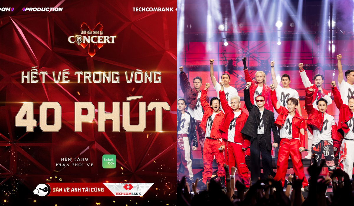 Vé concert Anh Trai Vượt Chông Gai ‘hết sạch’ chỉ sau 40 phút mở bán, hàng chục nghìn khán giả ra về ‘tay trắng’