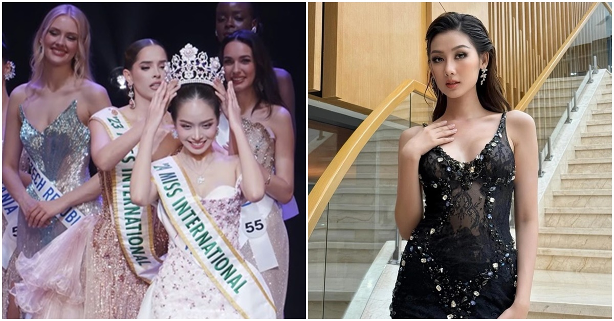 Trong khi hoa hậu Thanh Thủy đăng quang Miss International 2024, HH Quế Anh có động thái gây khó hiểu