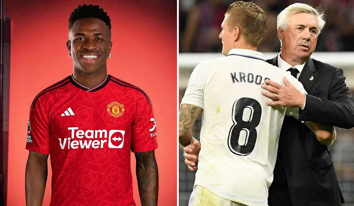 Tin chuyển nhượng tối 17/11: Toni Kroos trở lại Real Madrid; Vinicius đồng ý đến Manchester United?