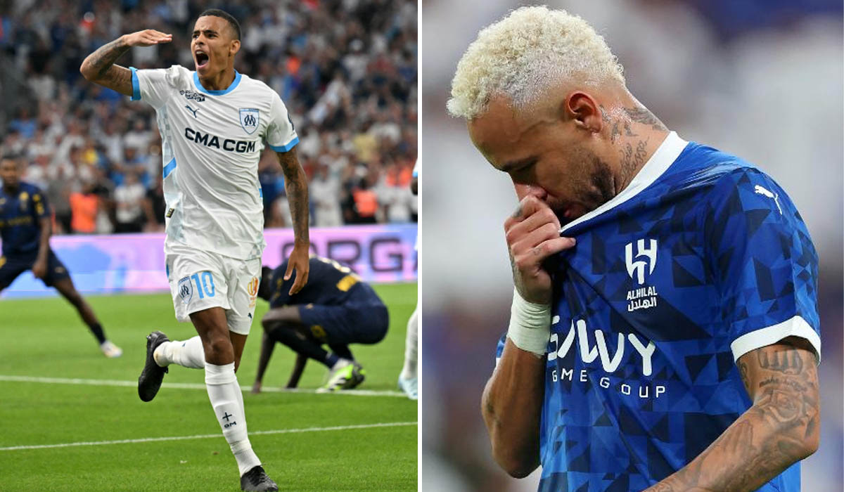 Kết quả bóng đá hôm nay: Greenwood lập kỷ lục ở Marseille; Al Hilal thanh lý hợp đồng với Neymar?