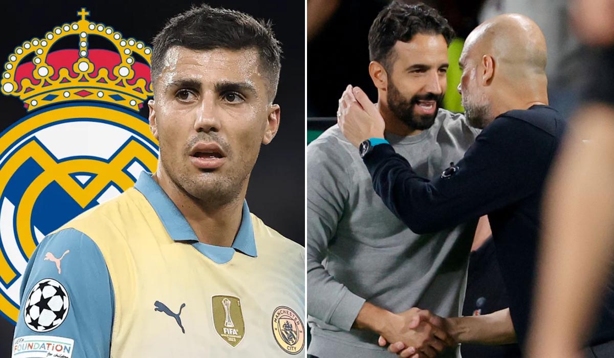 Rodri trên đường đến Real Madrid, Man City vượt mặt Man Utd chiêu mộ \'báu vật\' ĐT Anh?