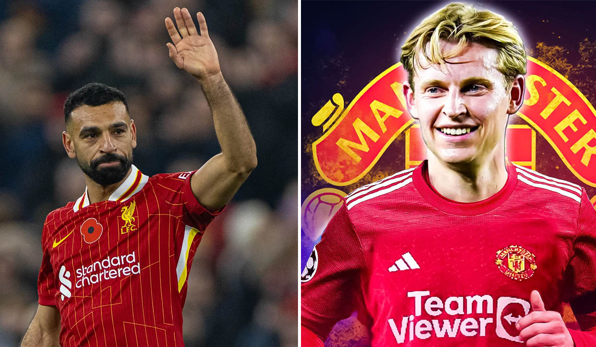 Tin chuyển nhượng tối 27/11: Xong vụ Salah rời Liverpool; De Jong đồng ý gia nhập Man United?