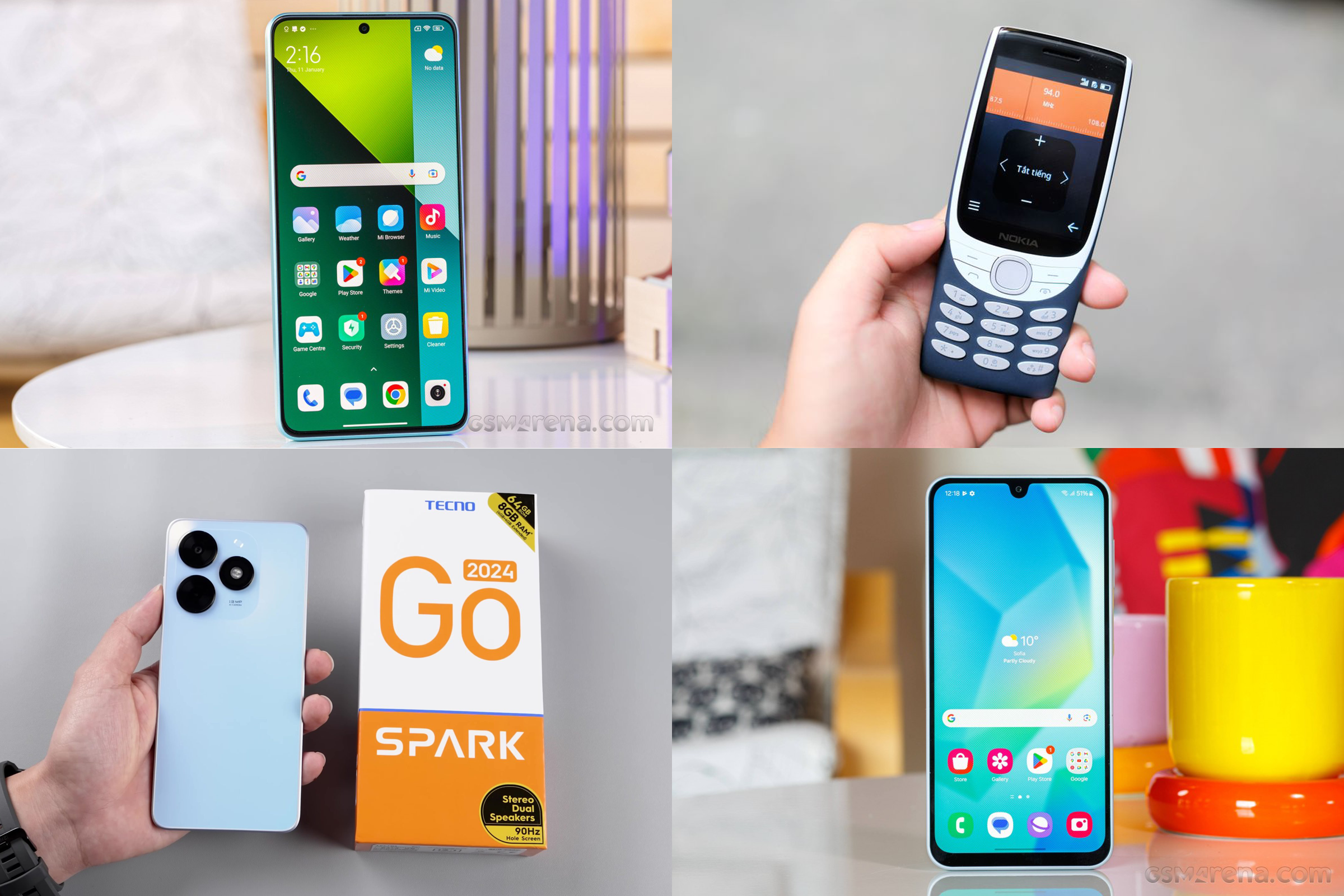 Tin công nghệ trưa 3/12: Galaxy A16 giá rẻ, Redmi Note 13 Pro 5G giảm sập sàn, bảng giá điện thoại Nokia tháng 12