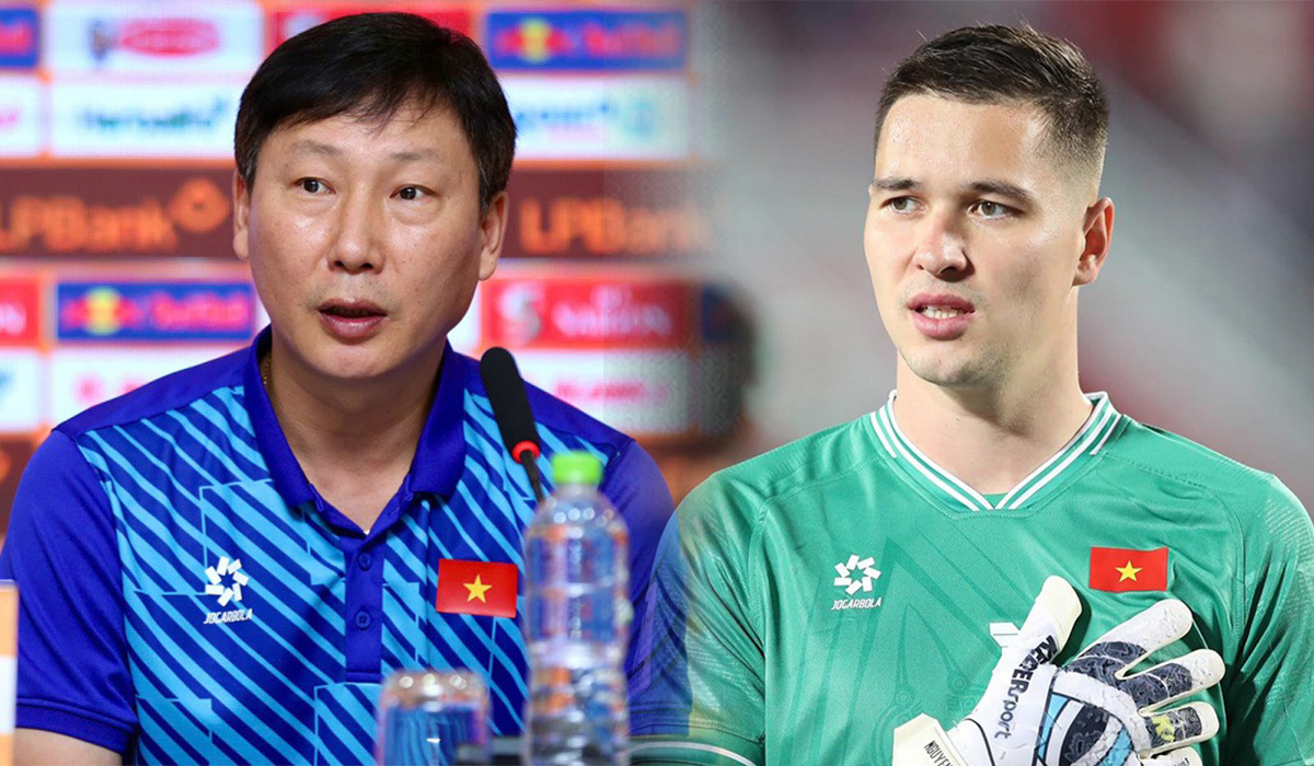 HLV Kim Sang Sik gây bất ngờ với thủ môn ĐT Việt Nam, Filip Nguyễn trở lại chiếm suất bắt chính?