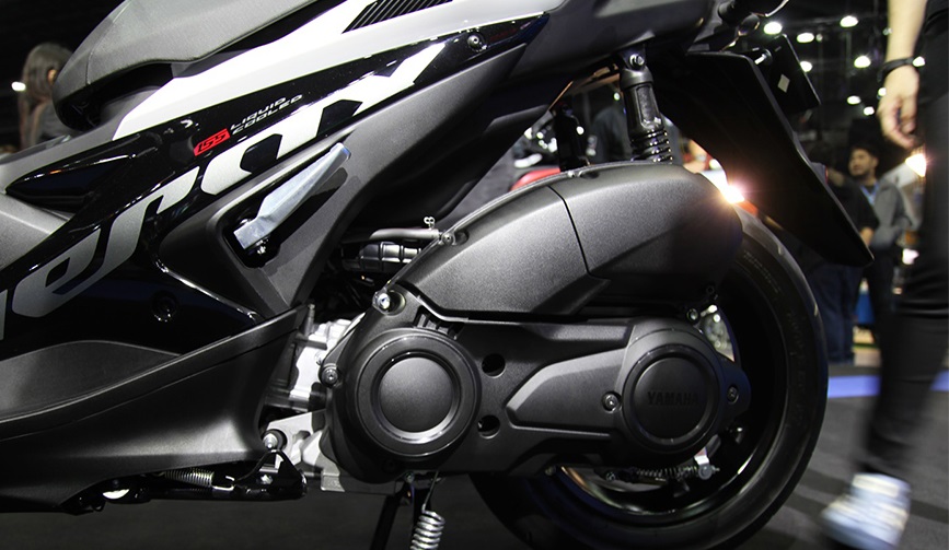 Yamaha chính thức ra mắt ‘vua xe ga’ 155cc mới vào tuần sau: Có động cơ Turbo đè bẹp Honda Air Blade