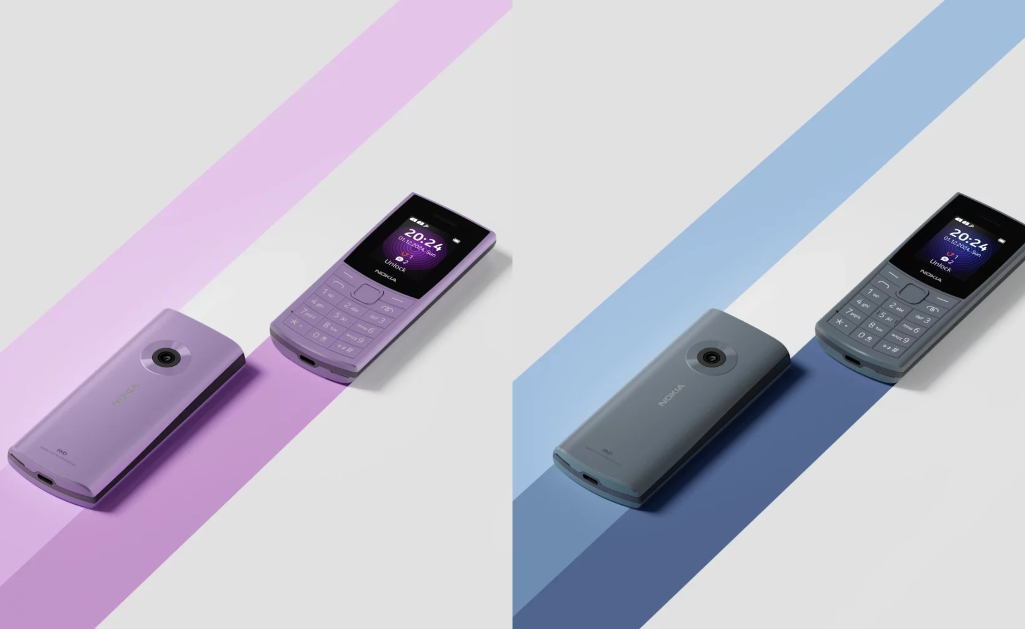 Nokia ra mắt bộ đôi sống lại huyền thoại: Nokia 105 và Nokia 110 2025 có 4G, thiết kế đẹp, có camera