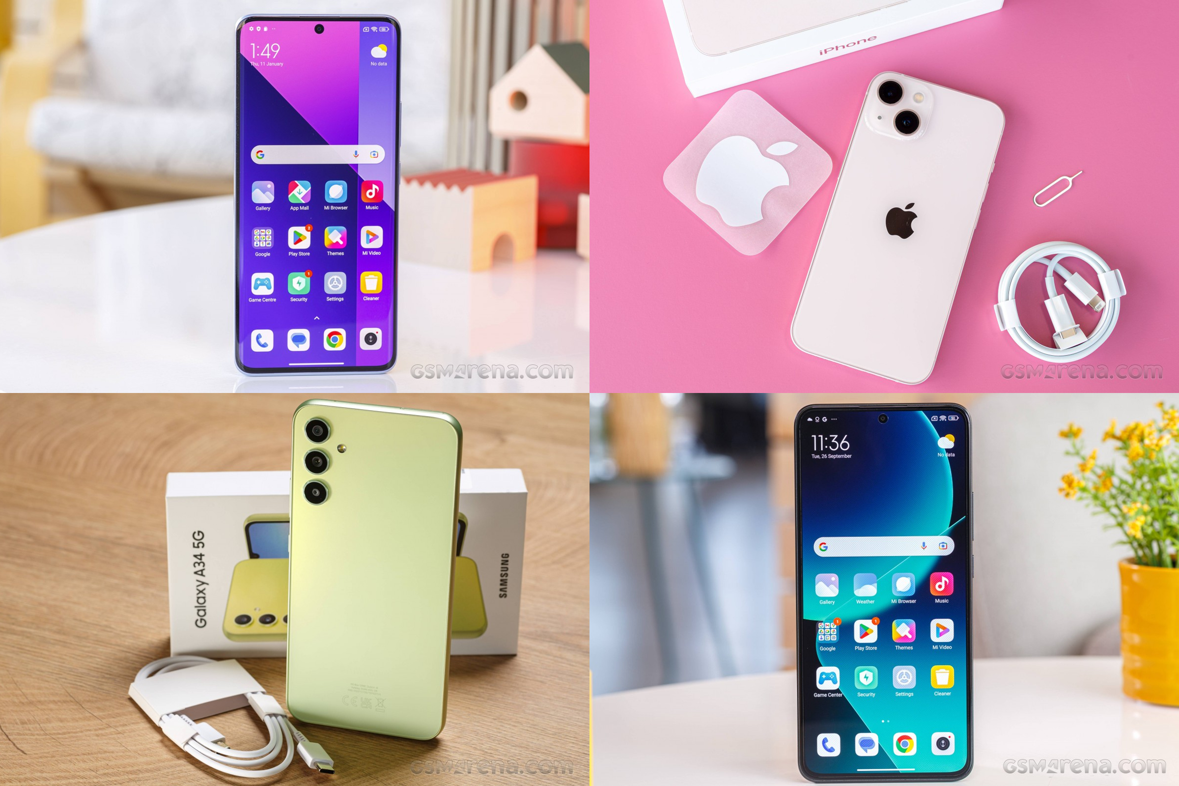 Tin công nghệ tối 27/12: Galaxy A34 siêu rẻ, Xiaomi 13T giảm sâu, iPhone 13 sale rẻ kỷ lục, Redmi K80 Pro giảm giá