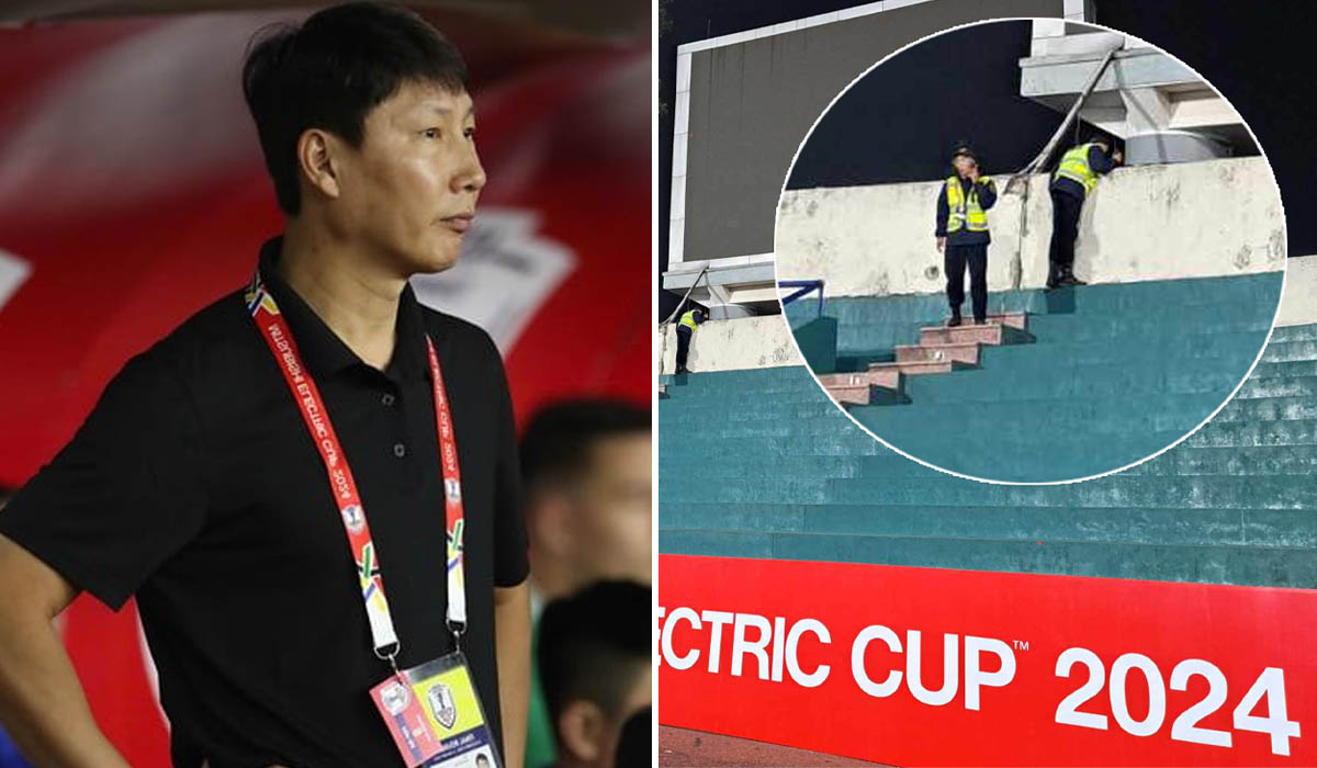 ĐT Việt Nam bị người lạ đột nhập quay lén, HLV Kim Sang Sik \'lo sốt vó\' trước chung kết AFF Cup 2024