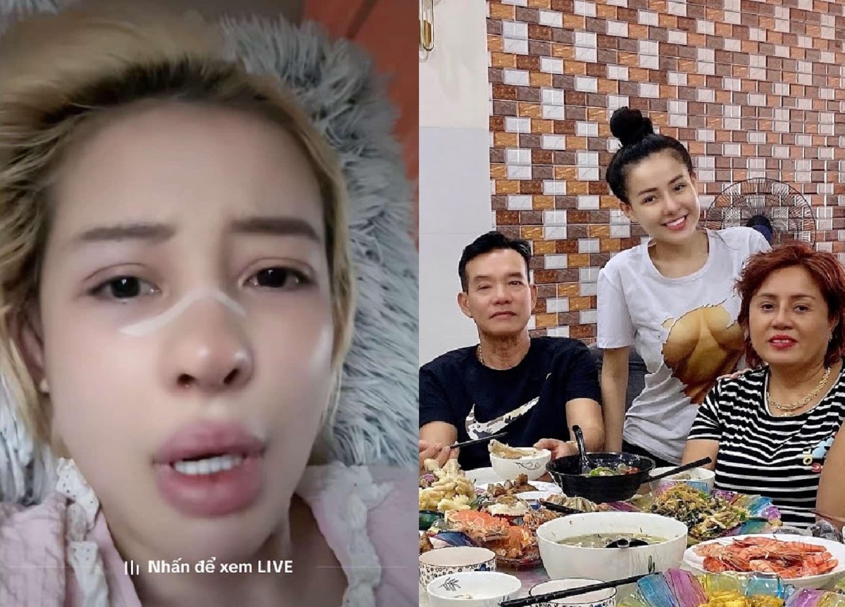 Sốc: Ngân 98 livestream tố bố ruột tống tiền, dọa đăng clip nhạy cảm, nhắc đến mẹ Lương Bằng Quang