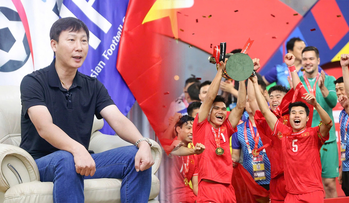 HLV Kim Sang-sik nói điều thật lòng sau AFF Cup 2024, chỉ thẳng vấn đề của bóng đá Việt Nam