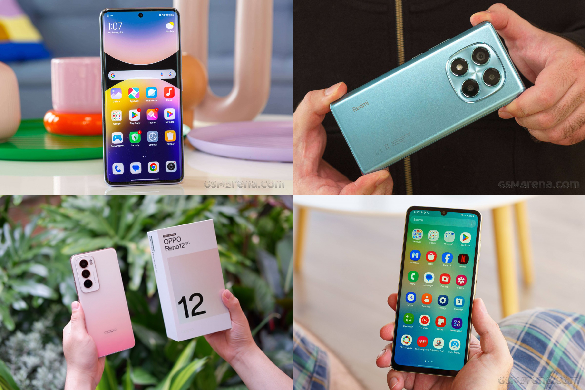 Tin công nghệ tối 13/1: Redmi Note 14 Pro giá hấp dẫn, top 3 iPhone rẻ nhất Việt Nam, OPPO Reno12 5G diện mạo bắt mắt