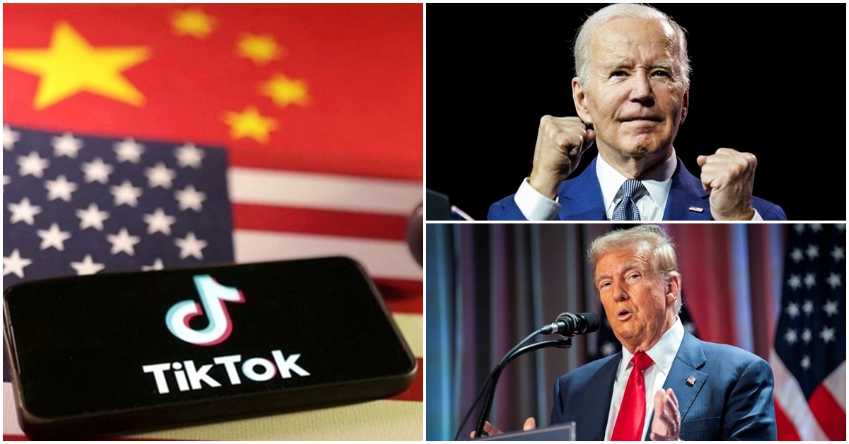 Sắp đến thời hạn Tiktok bị cấm ở Hoa Kỳ, các nhà lập pháp thúc giục ông Trump và ông Biden làm ngay 1 việc